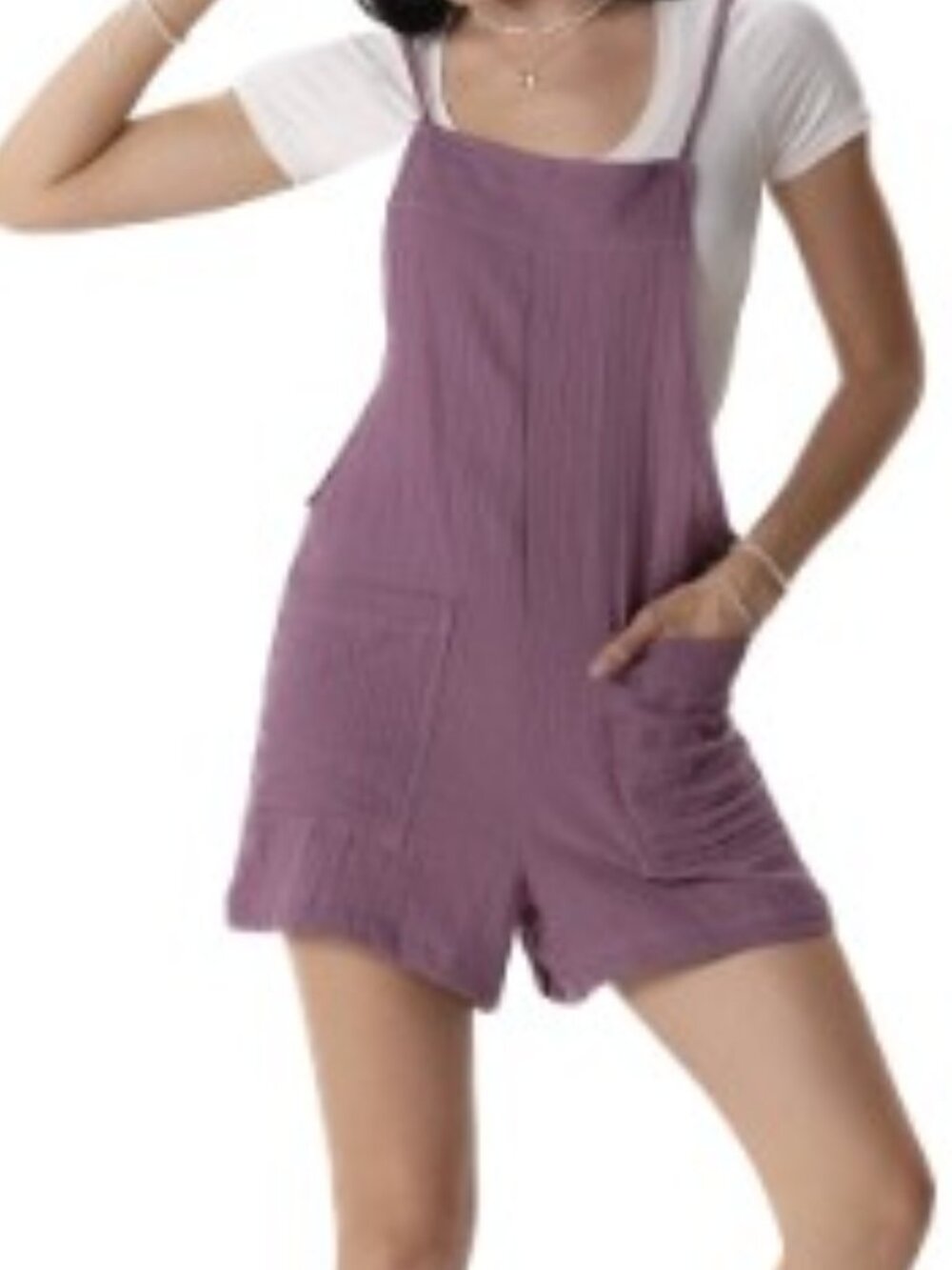 Lotus and Luna Berry Boardwalk Romper